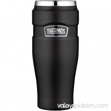 Thermos SK1005BKTRI4 Stainless Kingc Vacuum-insulated Travel Tumbler, 16oz 554414100